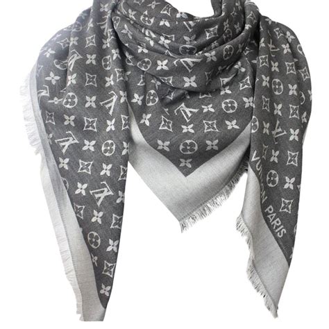 louis vuitton scarf silk real or fake|Louis Vuitton scarf women's black.